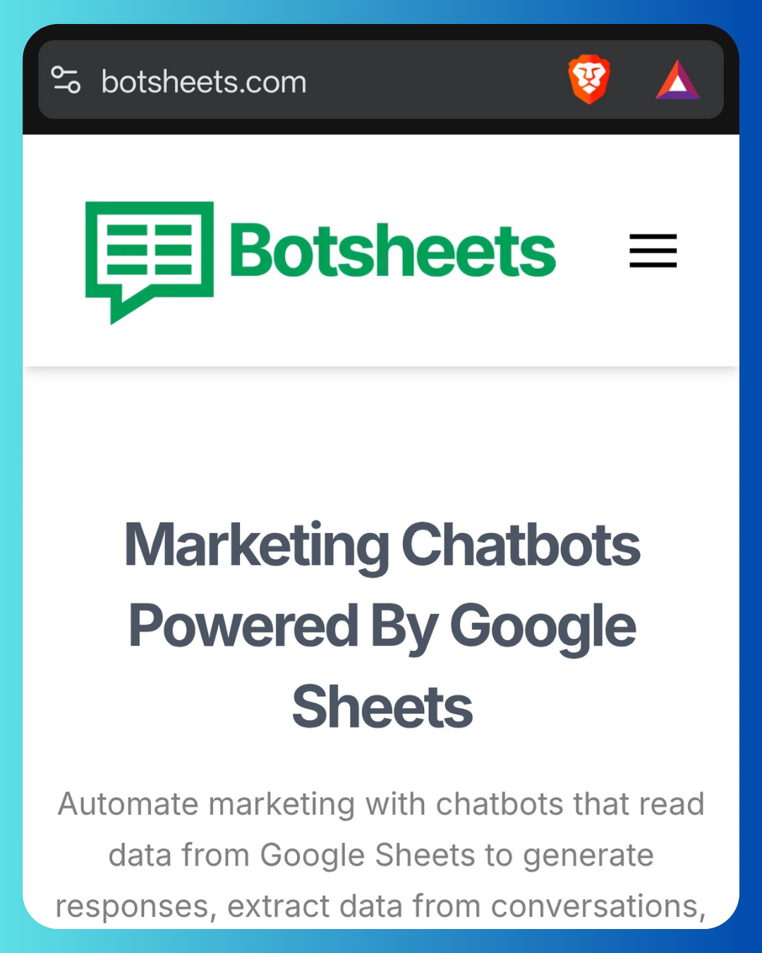 Botsheets